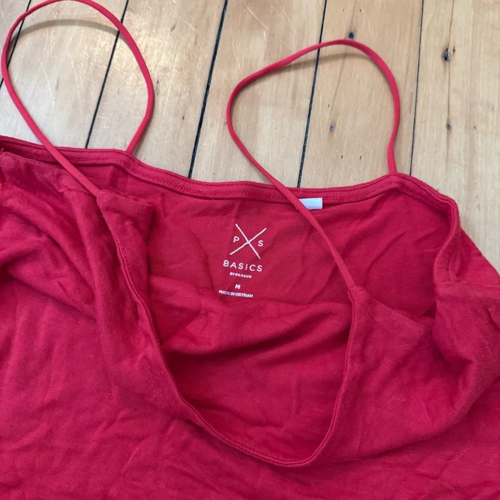 Red PacSun tank top - Picture 2 of 4